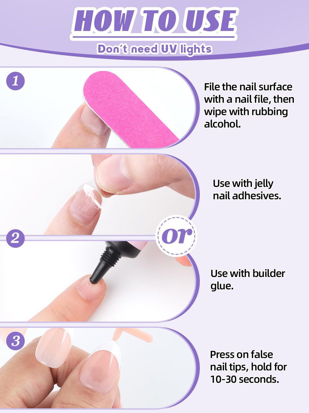 EBANKU adhesive pads and included tools displayed for easy application