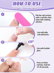 EBANKU adhesive pads and included tools displayed for easy application