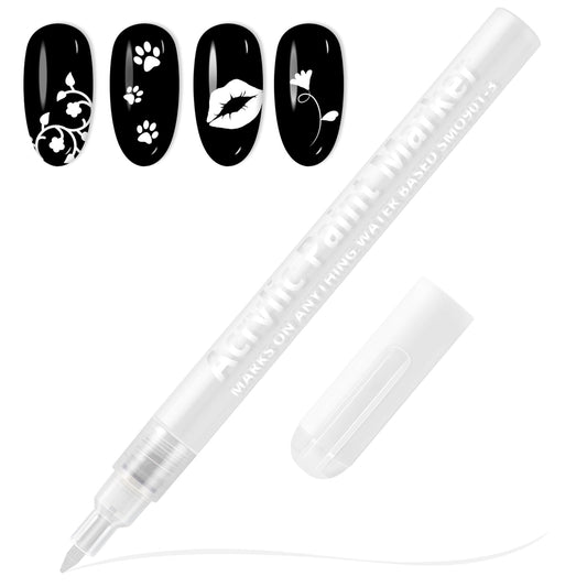 EBANKU front packaging showing white nail art pen and benefits