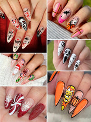 EBANKU pen in hand drawing dots on a nail demonstrating ease of use benefit steady control