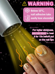 EBANKU application on toe demonstrating quick easy adhesion benefit