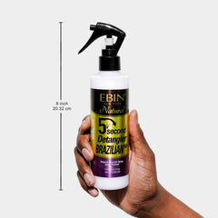 EBIN NEW YORK mist spraying fine droplets for even coverage and quick detangling