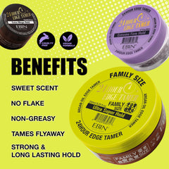 ebin new york applied by model smoothing baby hairs for sleek edges benefit