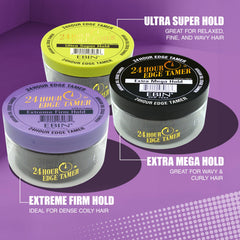 EBIN NEW YORK jar next to hand showing 1.01 fl oz size and portability benefit