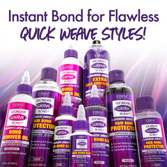 EBIN NEW YORK in stylist setup with tools illustrating professional Quick Weave use