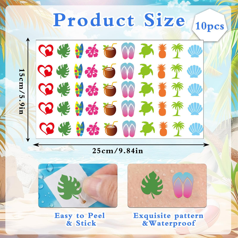Eclazul close-up of sheet patterns highlighting colorful hibiscus and seashell designs