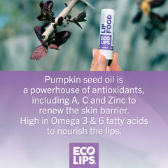 Eco Lips close-up of open tube texture showing creamy protective balm