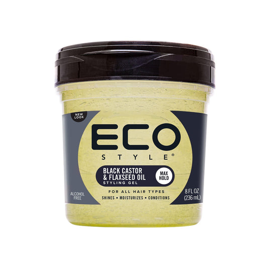 Eco Style front label showing product name and benefits for clarity