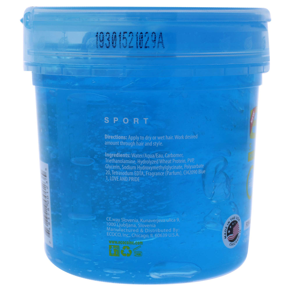 Eco Style Nvey Eco gel texture on fingers demonstrating smooth, no-flake finish