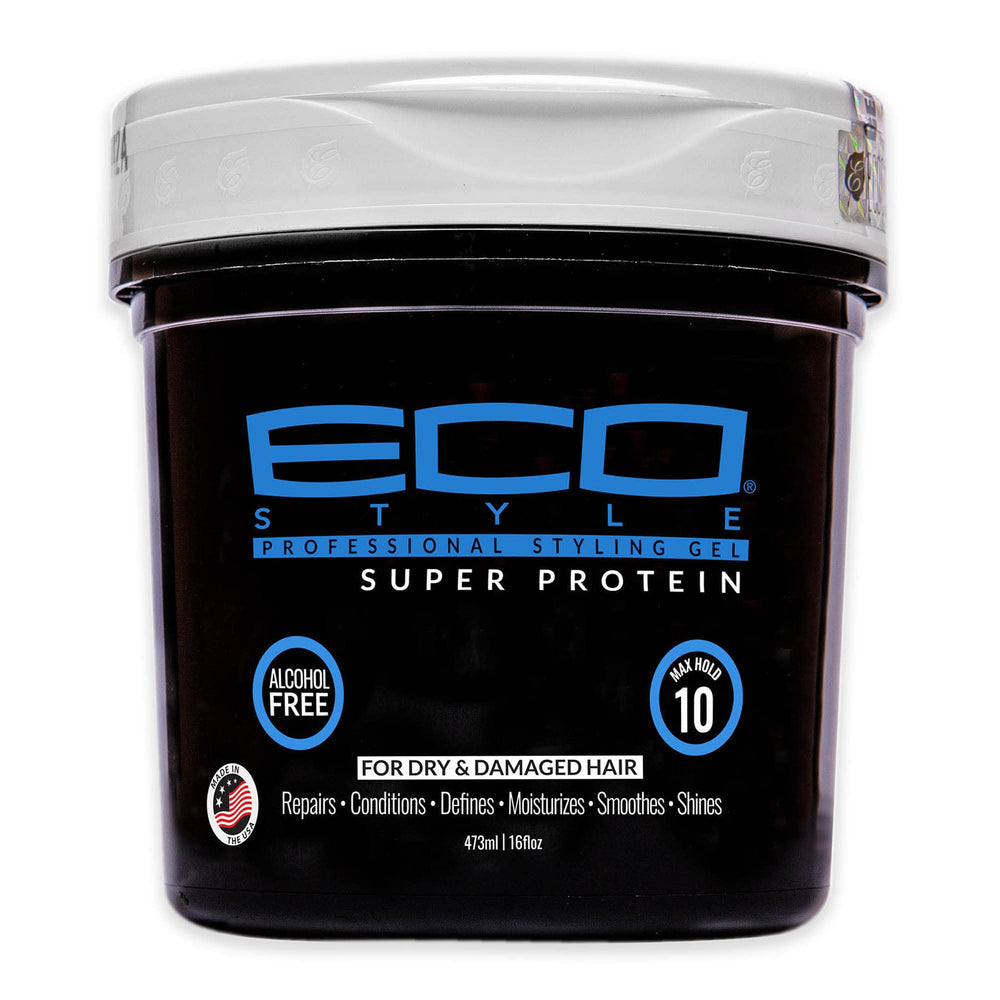 Eco Style jar front view showing label and hold benefits