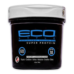 Eco Style jar front view showing label and hold benefits