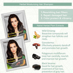 ECOFAN shampoo texture close-up showing smooth conditioning formula