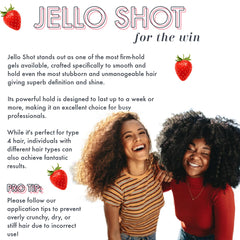 Ecoslay Jello Shot chamomile and botanicals closeup highlighting natural sourcing