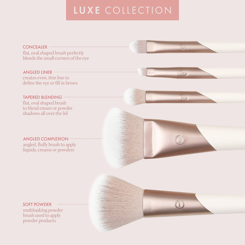EcoTools angled complexion brush detail for buildable coverage and contouring