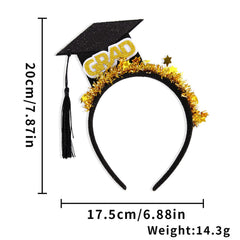 Ecuupas closeup of gold GRAD lettering highlighting polished detail