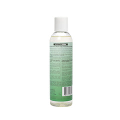 EDEN BodyWorks label close-up highlighting peppermint and tea tree