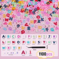 editTime close-up of A–Z resin letters, sparkle detail for eye-catching nails