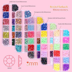 editTime close-up of multicolor facets highlighting sparkle and visual impact
