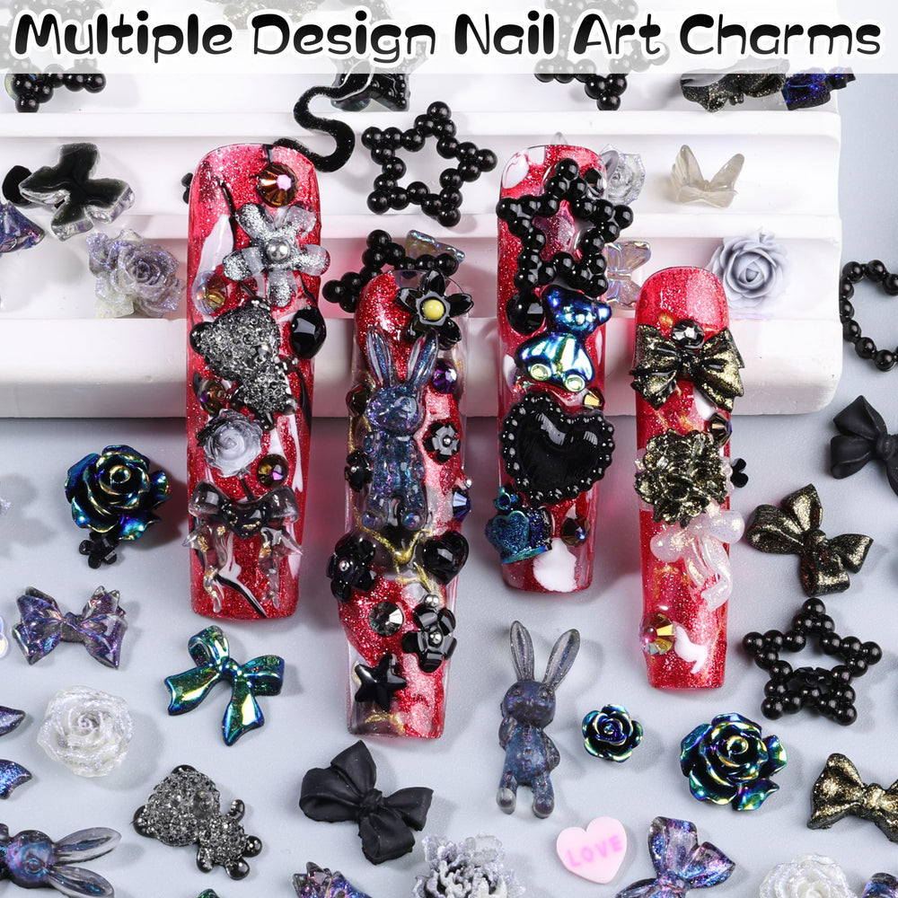 editTime handful of charms for size comparison illustrating scale and quantity