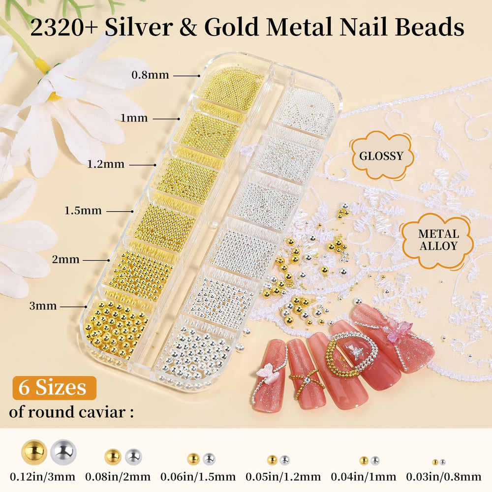 editTime open compartmented box keeping bead sizes separate and spill-free