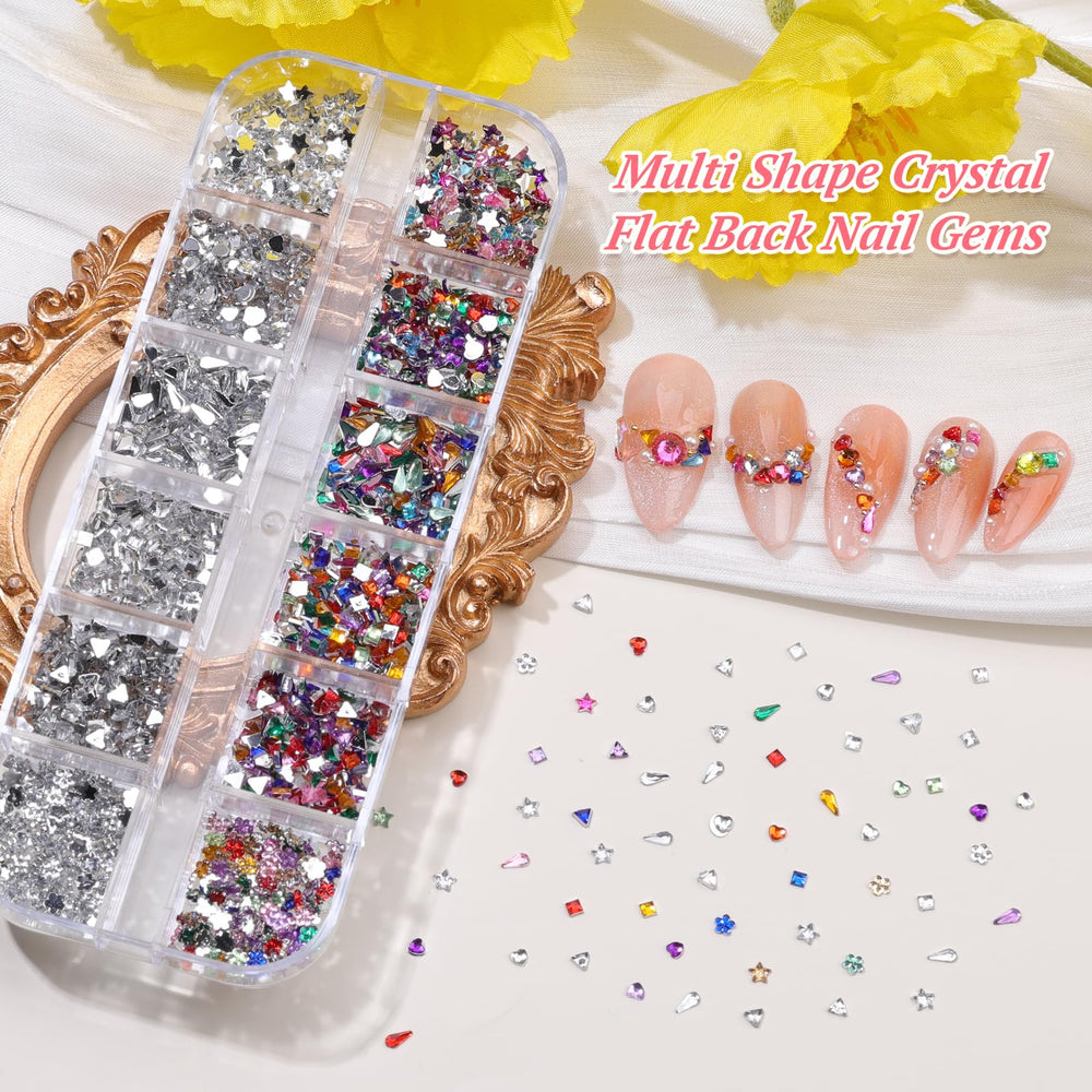 editTime half pearls sequins and foil flakes grouped for layered effects and creative finishes