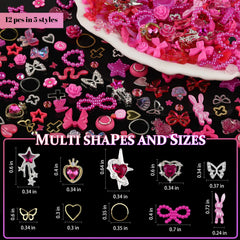 editTime decorated phone case showing charms adding stylish personalization