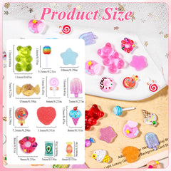 editTime lollipop and gummy heart close-up highlighting vibrant colors