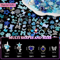 editTime metal rhinestone cluster displaying luxury sparkle on nails