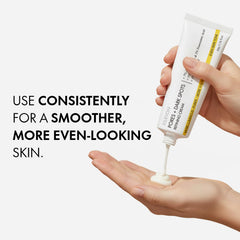 EELHOE application on hand showing smooth coverage and hydrated skin benefit