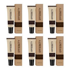 EFFIEBETY front packaging showing six shea butter lip balm tubes and gift-ready presentation