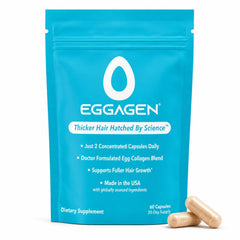 Eggagen front packaging showing system contents and benefits
