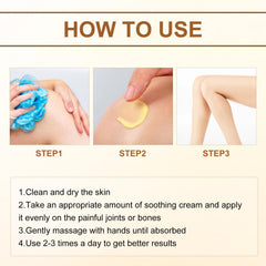 Egmsic applying bee venom cream to neck for targeted hydration and comfort