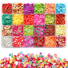EHOPE clear 24-grid box showing 16800 fruit slices and organized storage benefit