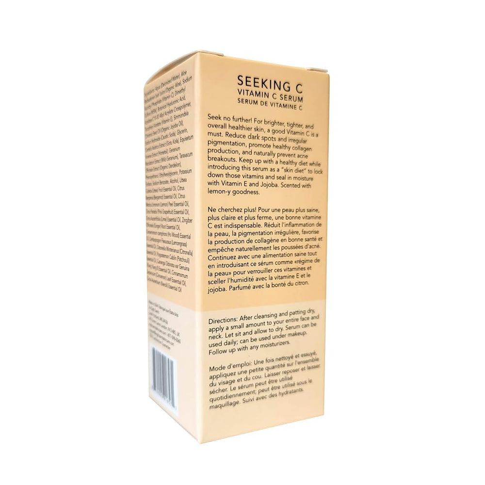 Box and bottle staged showing Eight Saints premium packaging and quality benefit
