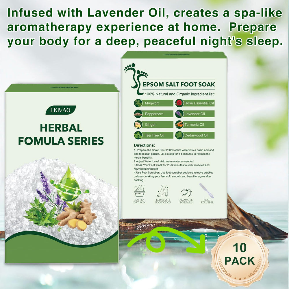 Bathtub with EKIVAO sachet dissolved for full body relaxation