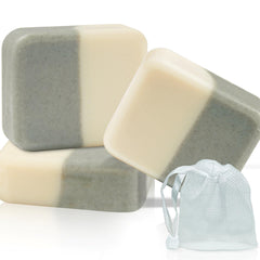 EKIVAO front packaging view showing unscented soap benefits