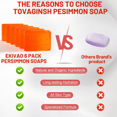 EKIVAO individually wrapped soap bars displayed as a set, ideal for gifting and travel