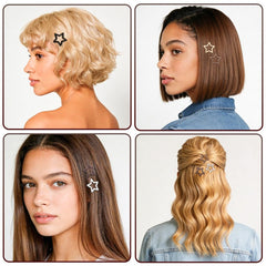 ELANE clips in a beach hairstyle adding decorative hold and visual interest