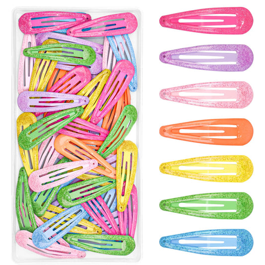 ELANE front packaging showing 49 glitter snap clips for versatile styling