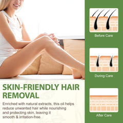 ELBBUB application on leg after shaving demonstrating soothing benefit