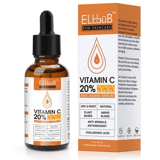 ELBBUB front bottle view showing sleek packaging and concentrated formula benefit