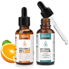 ELBBUB front packaging showing both day and night bottles for easy identification and routine