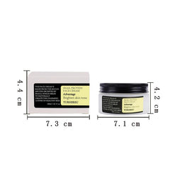 ELCHHIRSCH jar beside coin for size comparison and travel-friendly benefit