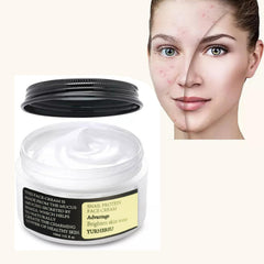 ELCHHIRSCH hand applying cream to face for quick absorption benefit