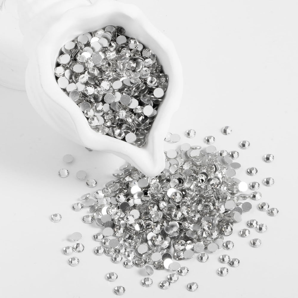 Eleegem crystals applied on nails showing salon-quality shine