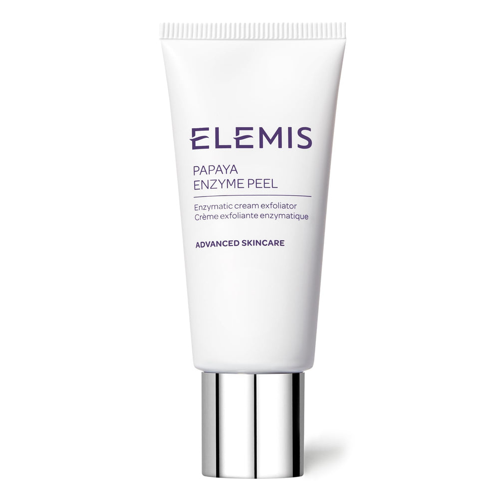 ELEMIS front tube showing product name and size, clear packaging benefit