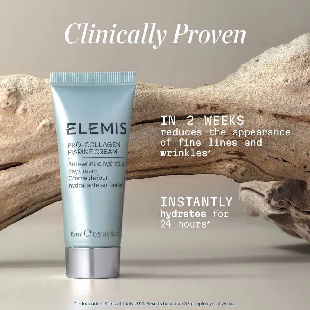 ELEMIS applying cream to hand demonstrating quick absorption and smooth finish