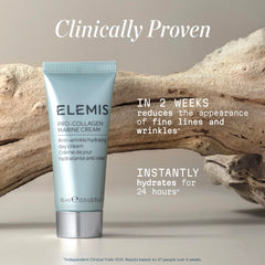 ELEMIS applying cream to hand demonstrating quick absorption and smooth finish