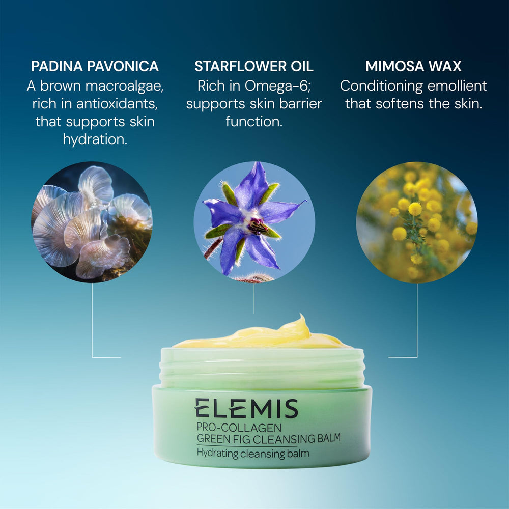 ELEMIS emulsified milky texture on hand showing gentle rinseability