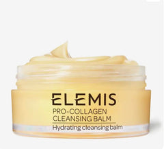 ELEMIS cleansing balm on bathroom counter suggesting a calming routine benefit
